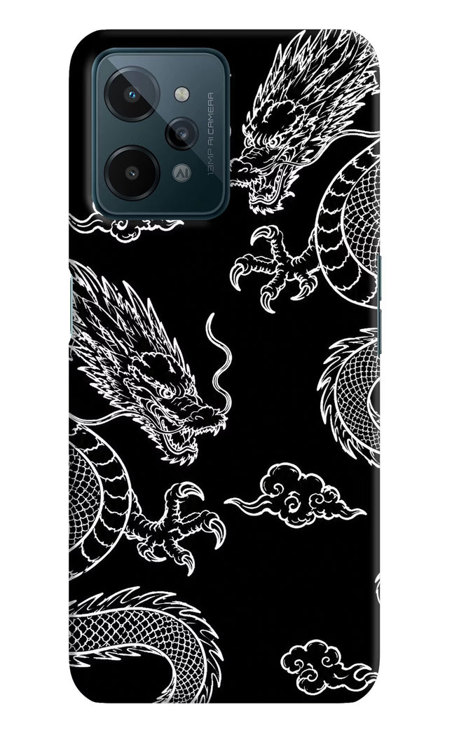 Twin Dragons Realme C31 Hard Case Back Cover by Casekaro