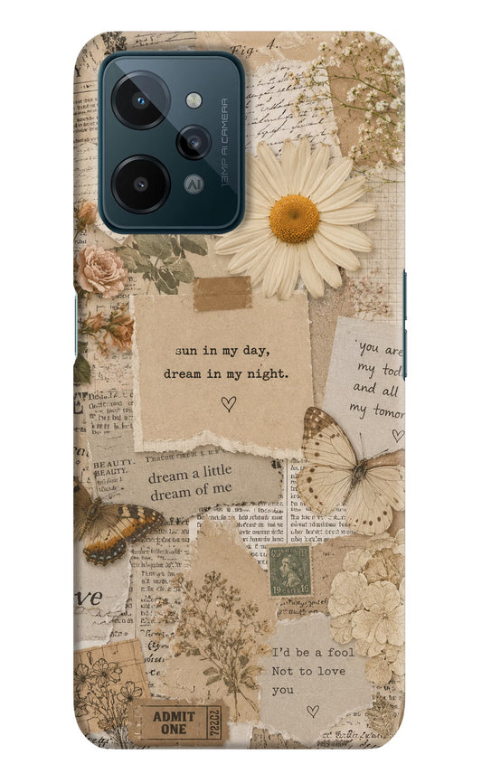Vintage case Realme C31 Hard Case Back Cover by Casekaro