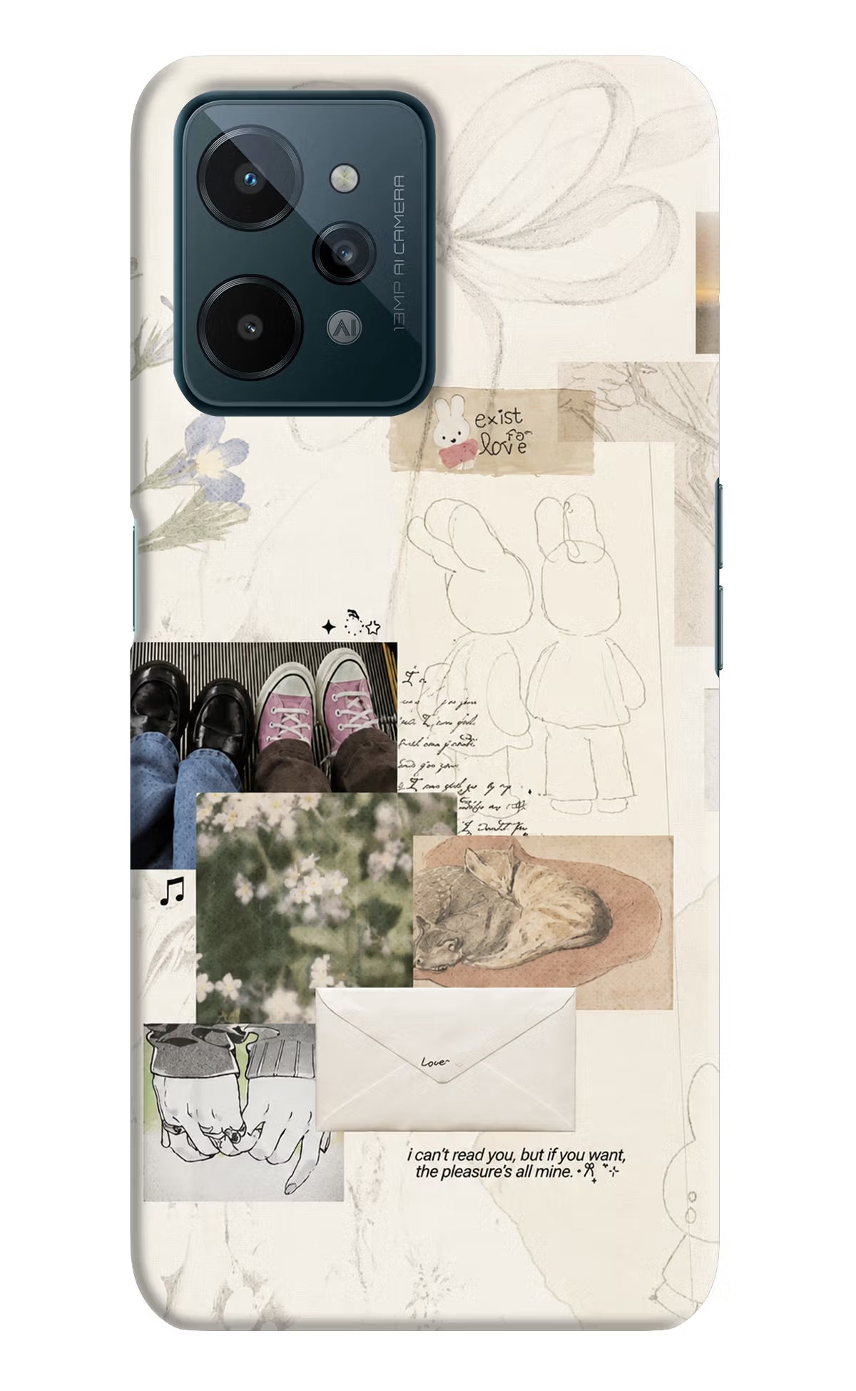 Soft Aesthetic Realme C31 Back Cover