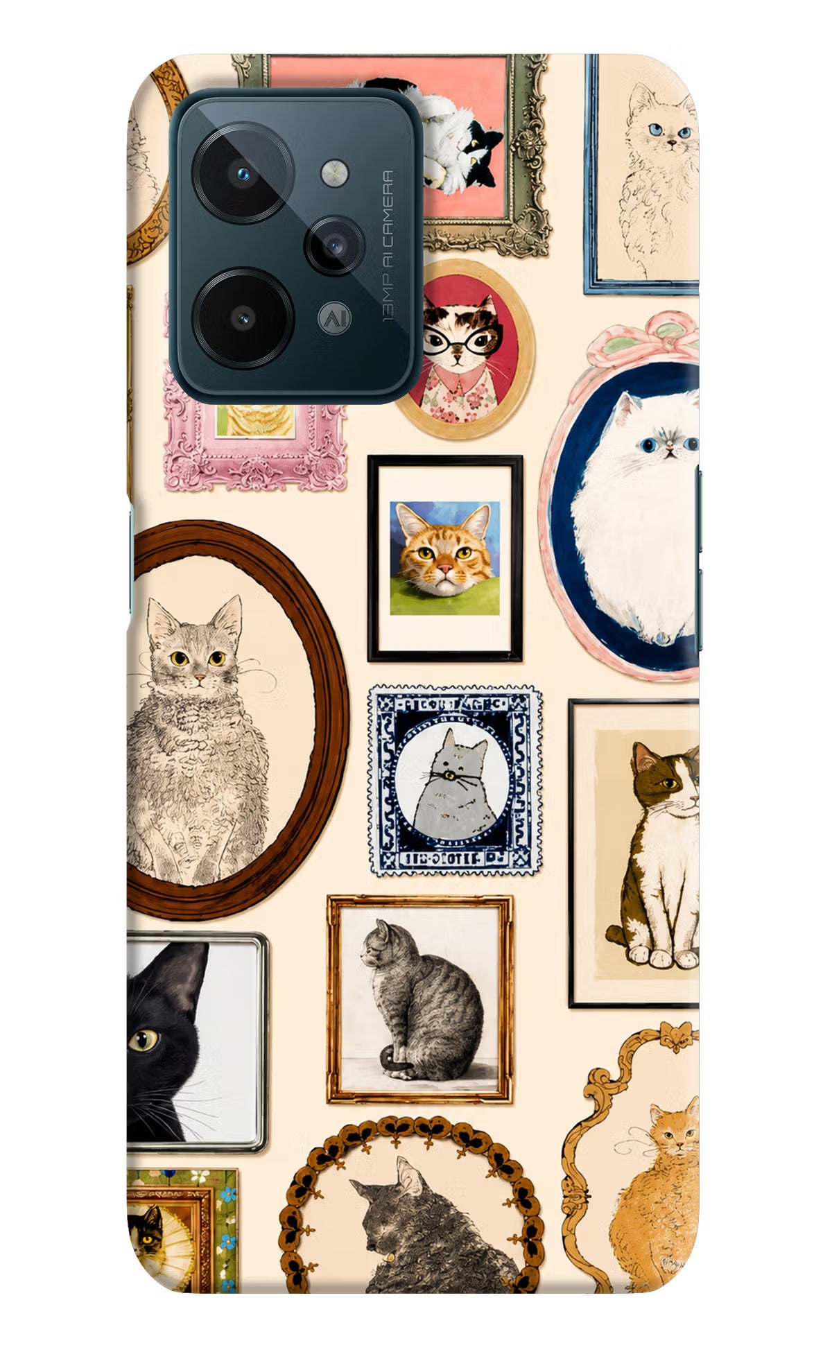 Mirror Cats Realme C31 Back Cover