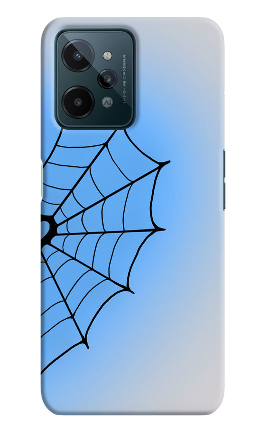 Blue Web Realme C31 Hard Case Back Cover by Casekaro