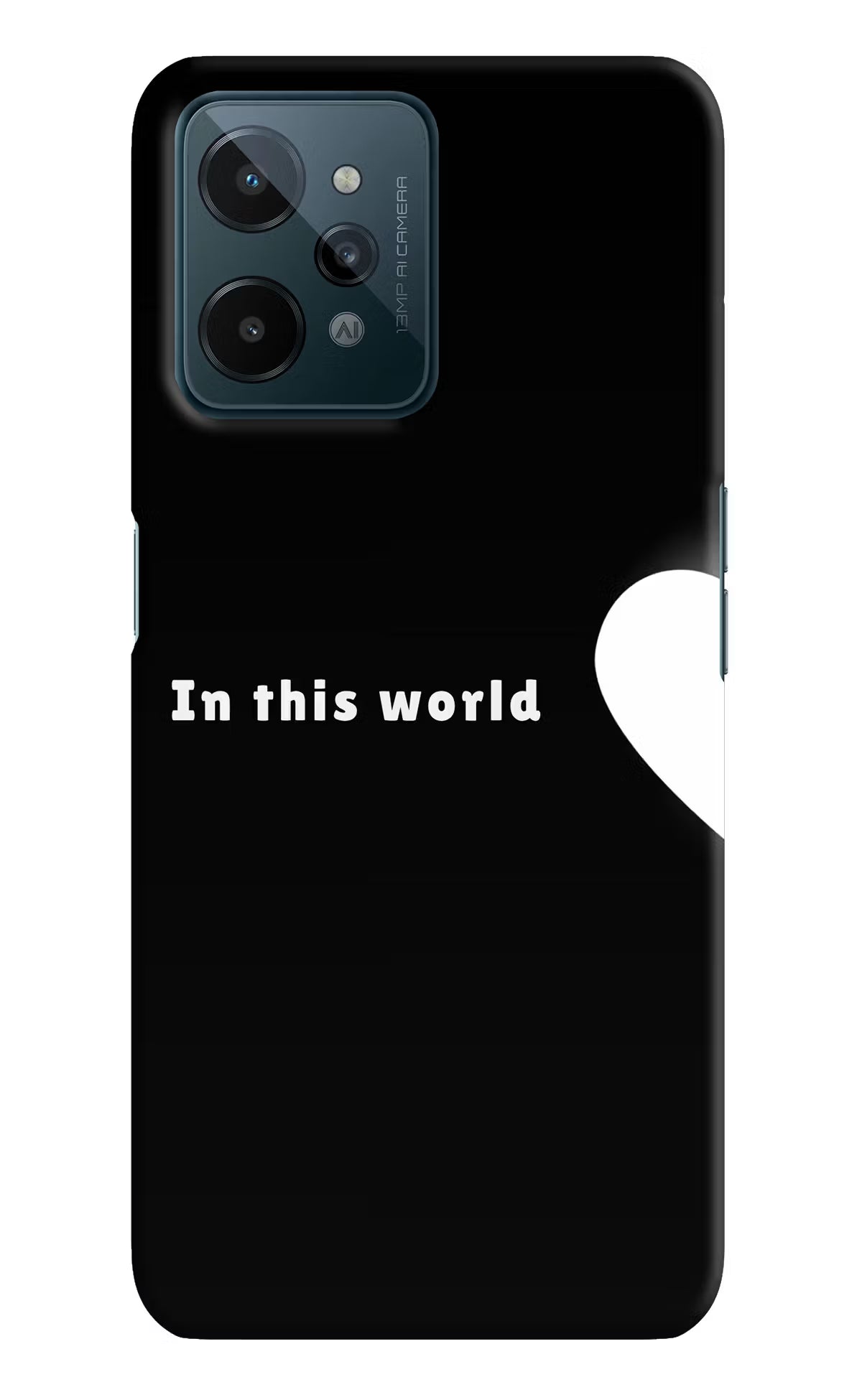 This World Realme C31 Hard Case Back Cover by Casekaro