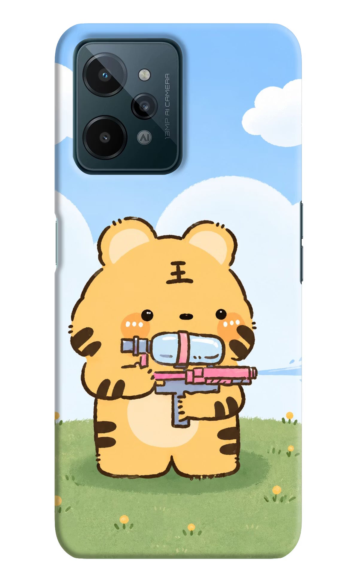 Tiger Treat Realme C31 Back Cover