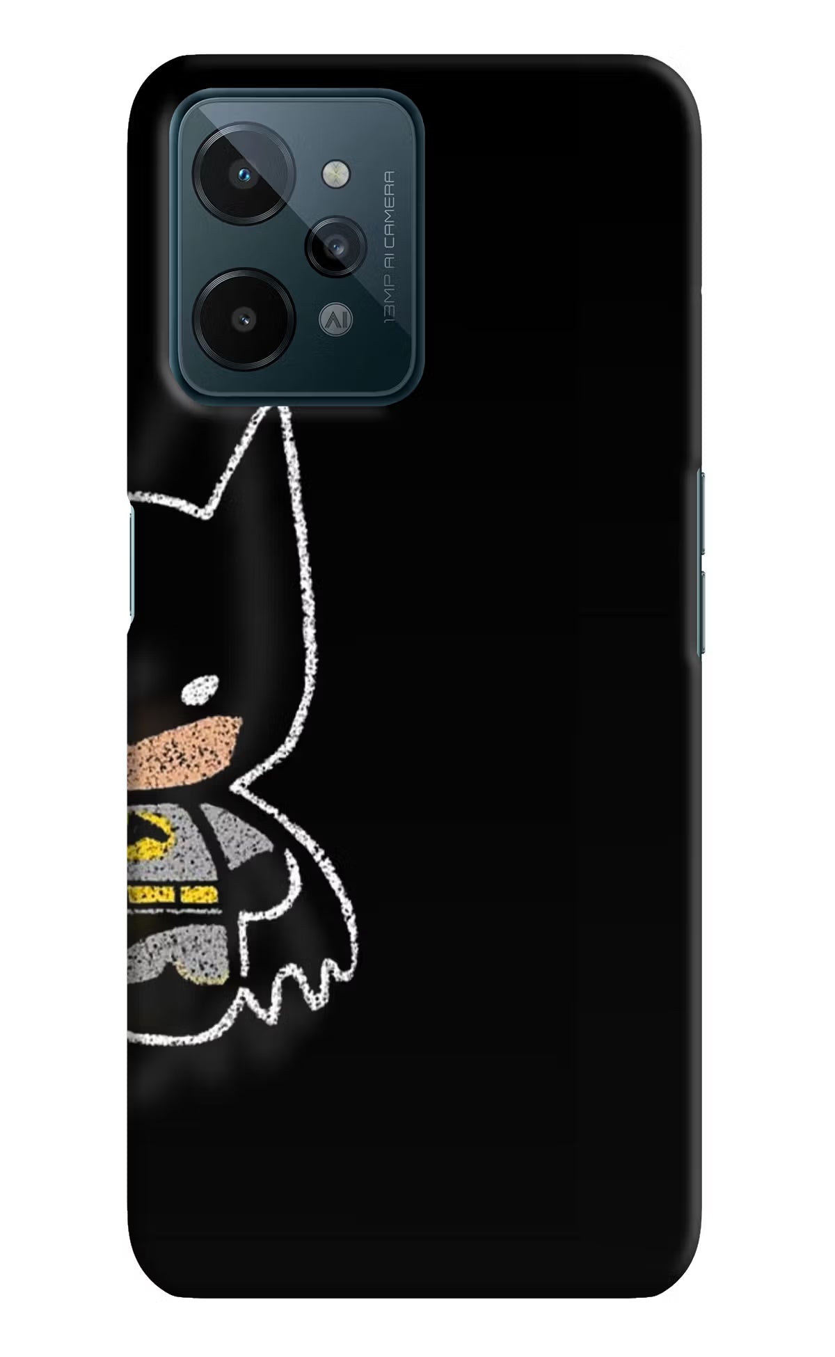 Bat Kitty Realme C31 Hard Case Back Cover by Casekaro