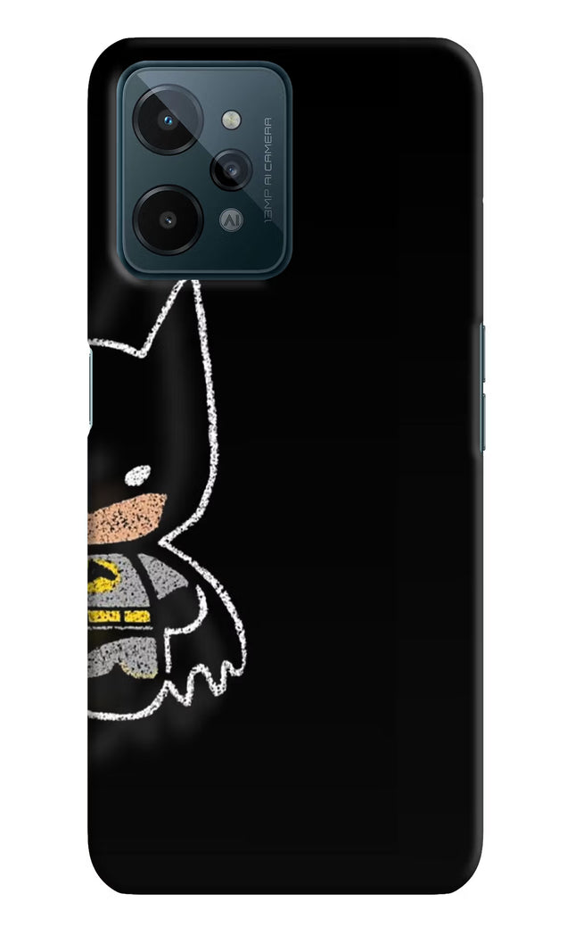 Bat Kitty Realme C31 Hard Case Back Cover by Casekaro