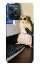 Hacker Hamster Realme C31 Hard Case Back Cover by Casekaro