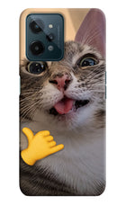 Silly Cat Call Realme C31 Hard Case Back Cover by Casekaro