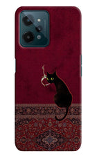 Midnight Cat Realme C31 Back Cover