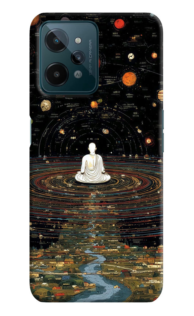 Space Monk Realme C31 Hard Case Back Cover by Casekaro