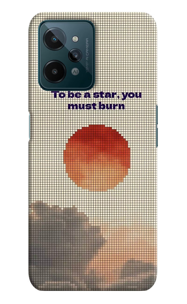 Pixel Sun Realme C31 Hard Case Back Cover by Casekaro
