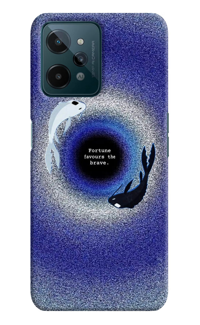 Dark Koi Realme C31 Hard Case Back Cover by Casekaro