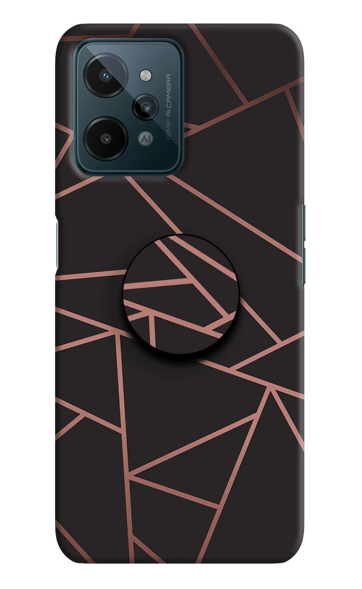 Geometric Pattern Realme C31 Pop Case by Casekaro