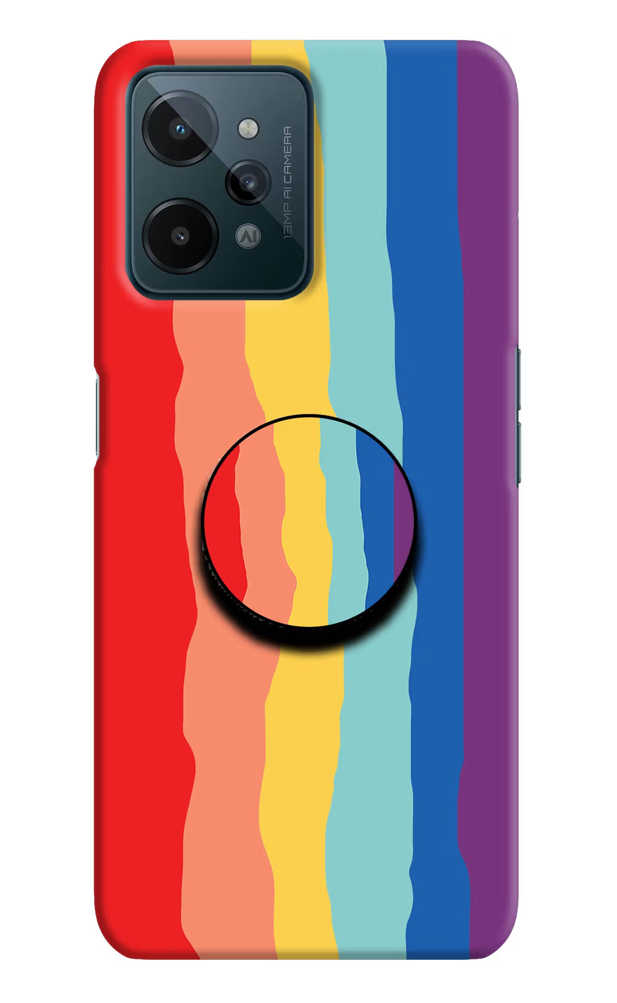 Rainbow Realme C31 Pop Case by Casekaro