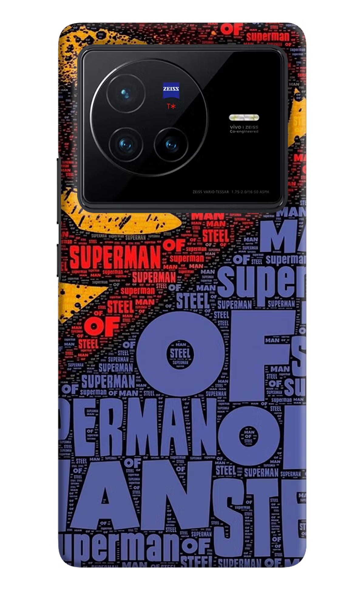 Superman Vivo X80 Hard Case Back Cover by Casekaro