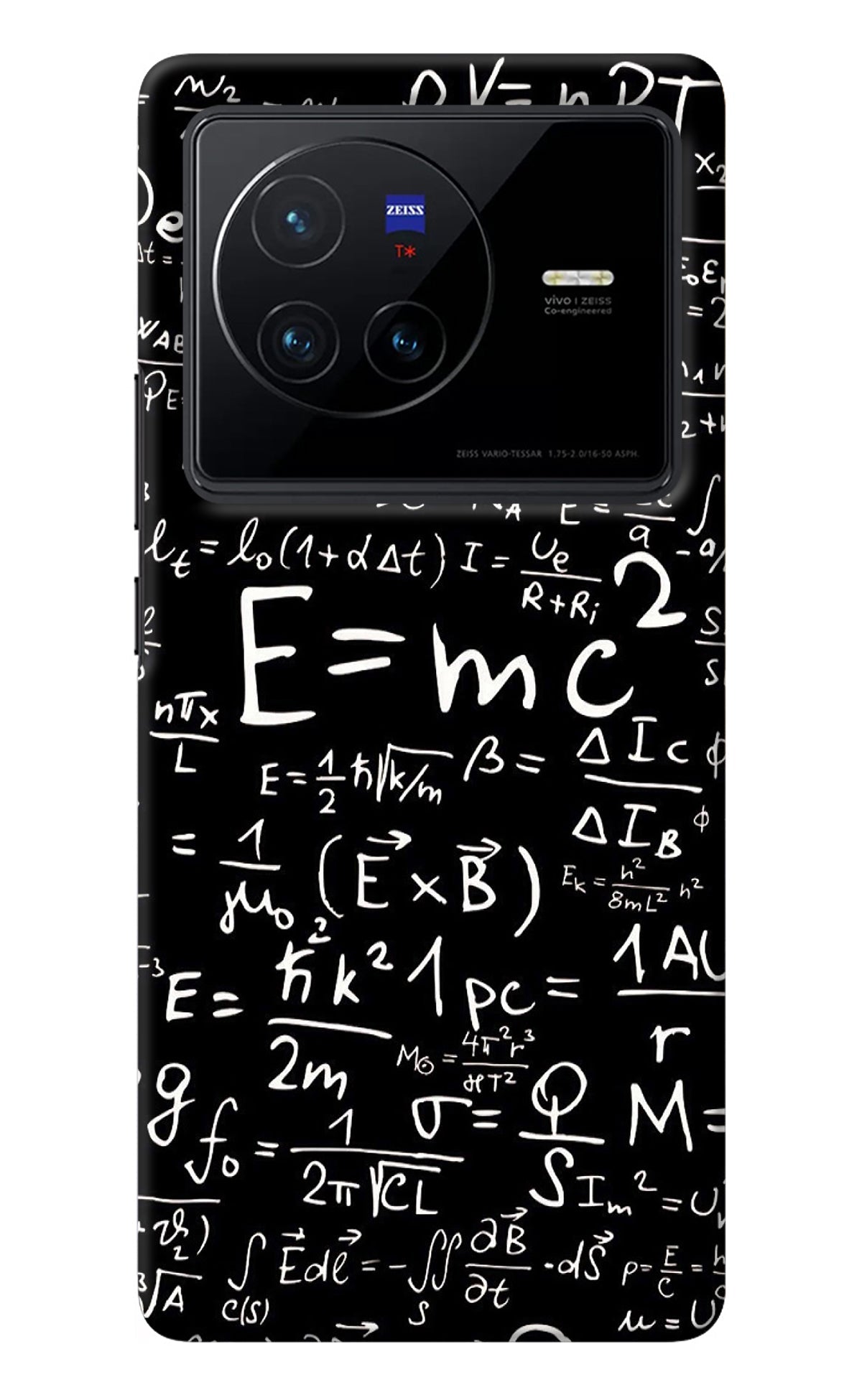 Physics Albert Einstein Formula Vivo X80 Back Cover