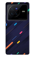 Abstract Design Vivo X80 Hard Case Back Cover by Casekaro