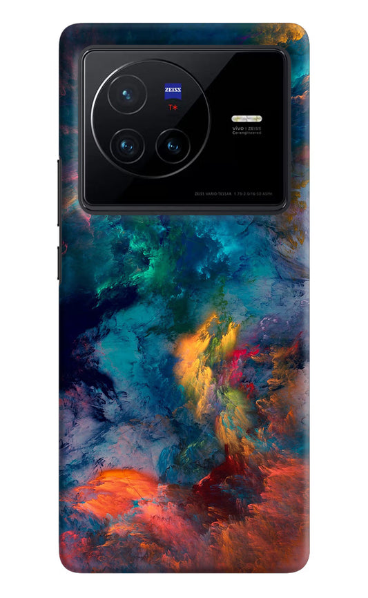 Artwork Paint Vivo X80 Hard Case Back Cover by Casekaro