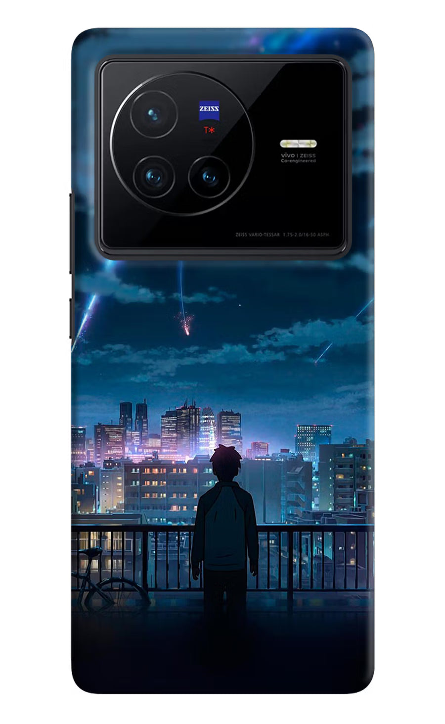Anime Vivo X80 Back Cover, Hard case