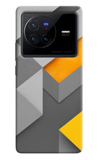Abstract Vivo X80 Hard Case Back Cover by Casekaro