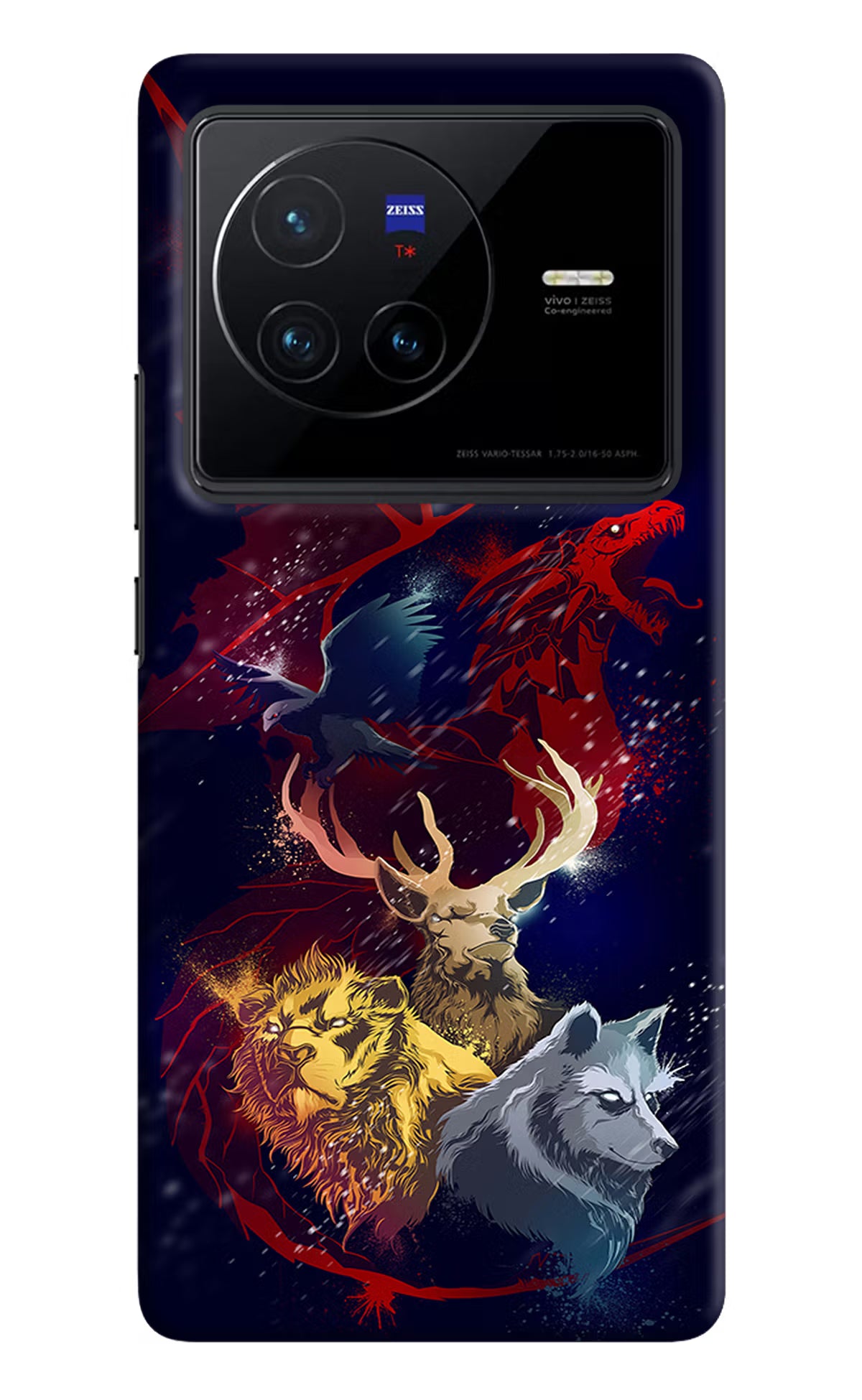 Game Of Thrones Vivo X80 Hard Case Back Cover by Casekaro