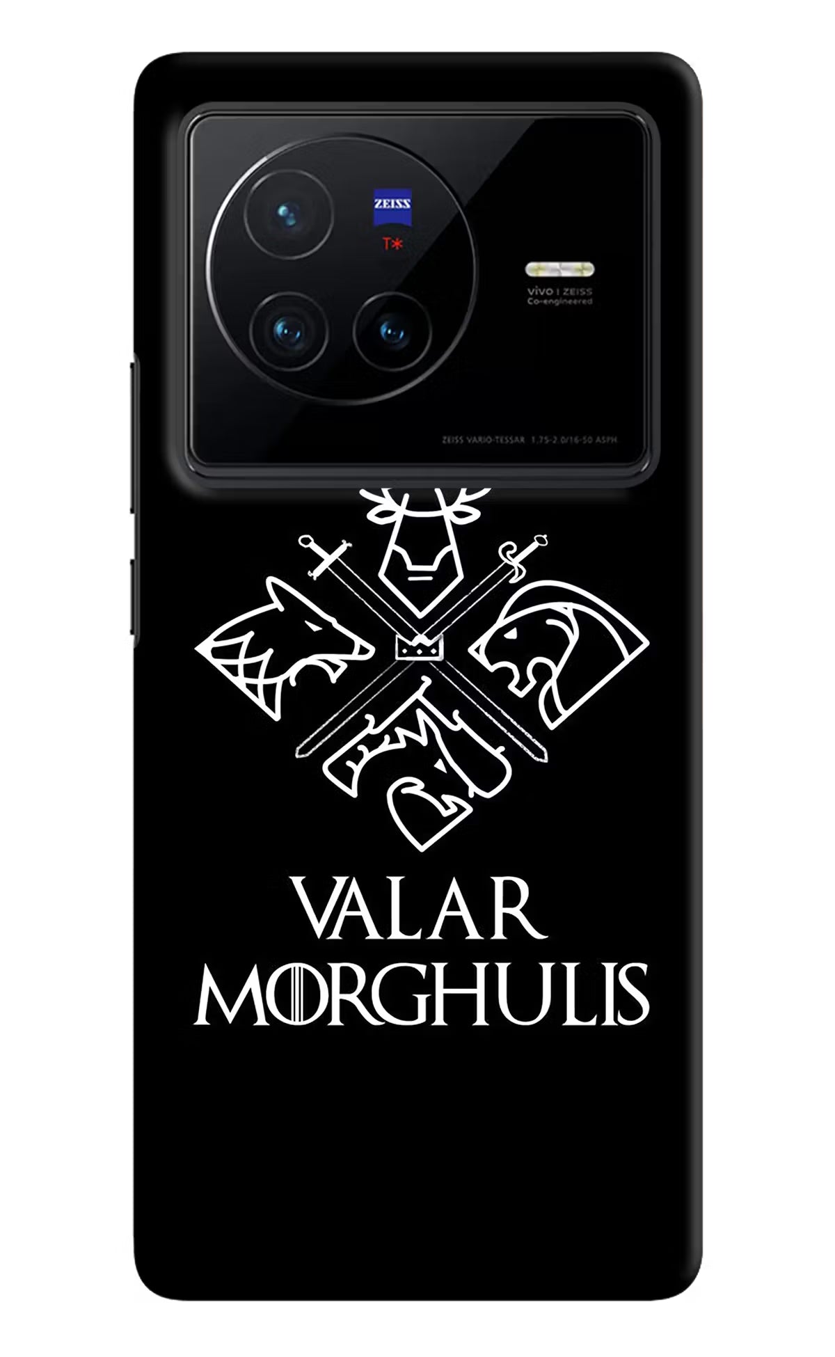 Valar Morghulis | Game Of Thrones Vivo X80 Hard Case Back Cover by Casekaro