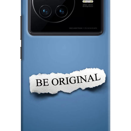Be Original Vivo X80 Hard Case Back Cover by Casekaro