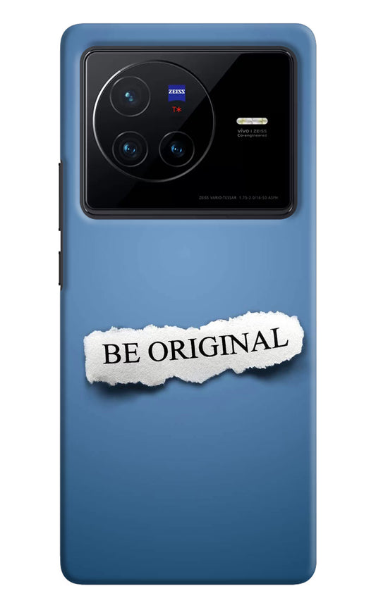 Be Original Vivo X80 Hard Case Back Cover by Casekaro