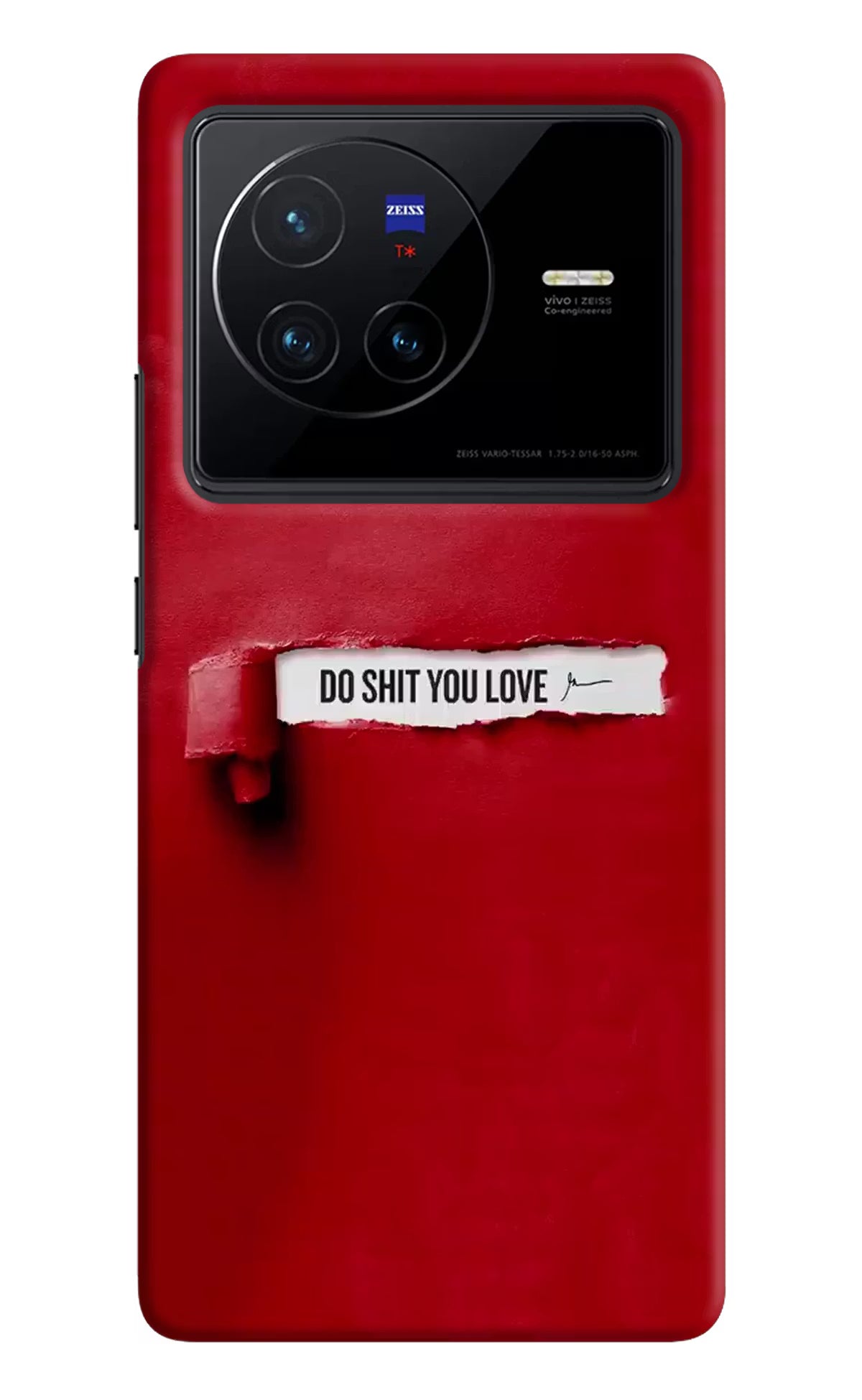 Do Shit You Love Vivo X80 Hard Case Back Cover by Casekaro