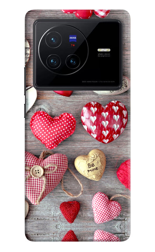 Love Wallpaper Vivo X80 Hard Case Back Cover by Casekaro
