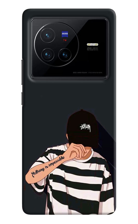 Aesthetic Boy Vivo X80 Hard Case Back Cover by Casekaro