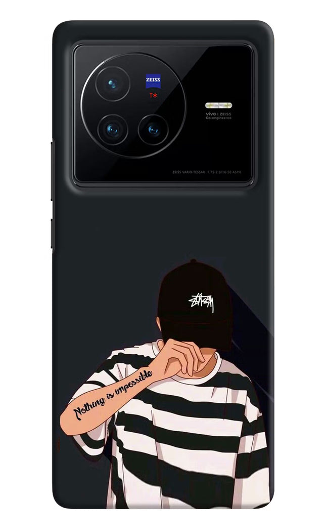 Aesthetic Boy Vivo X80 Hard Case Back Cover by Casekaro