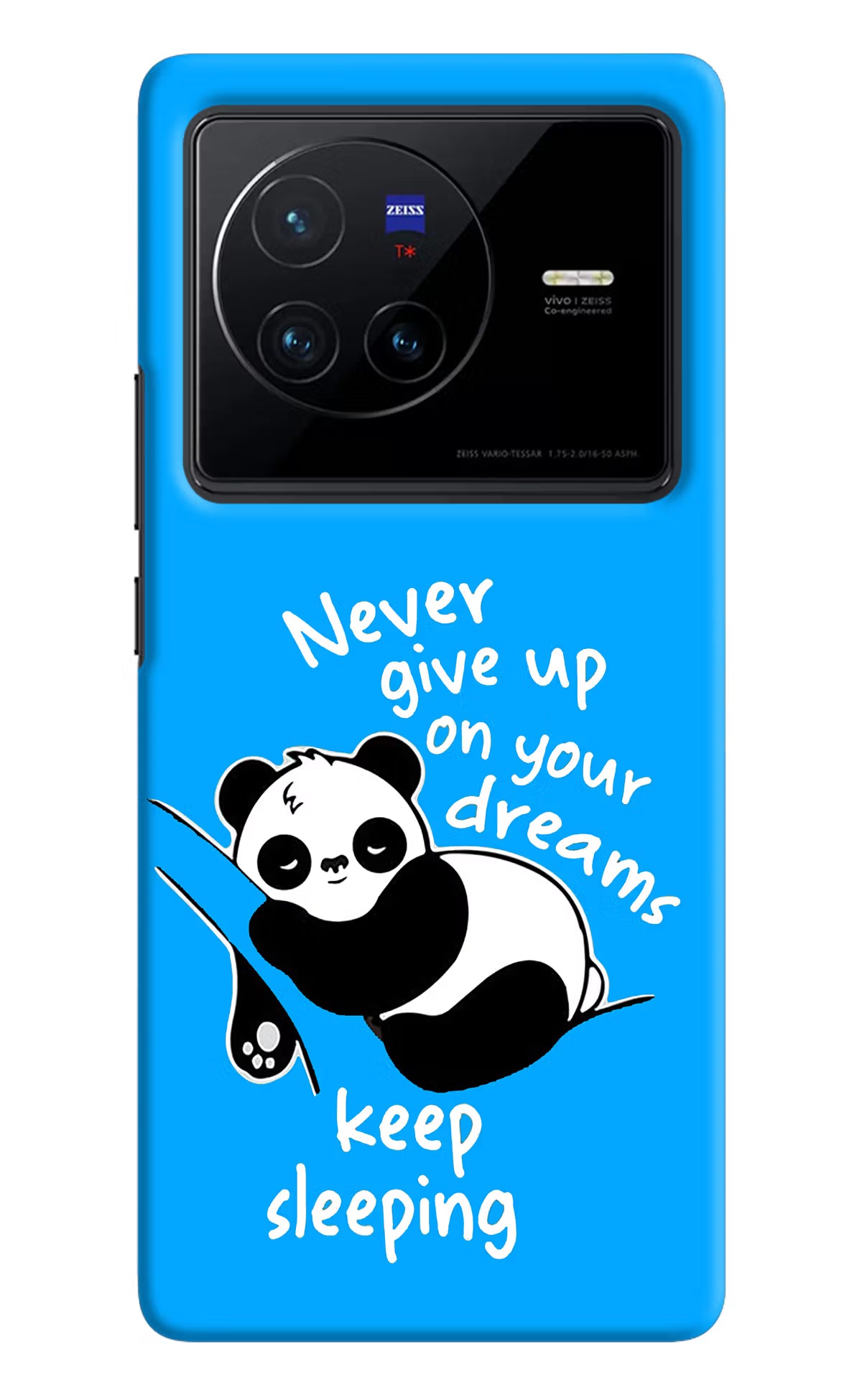 Keep Sleeping Vivo X80 Hard Case Back Cover by Casekaro