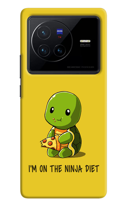 I'm on Ninja Diet Vivo X80 Hard Case Back Cover by Casekaro