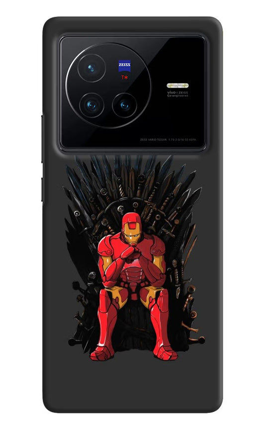 Ironman Throne Vivo X80 Hard Case Back Cover by Casekaro