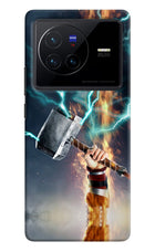 Thor Hammer Mjolnir Vivo X80 Hard Case Back Cover by Casekaro