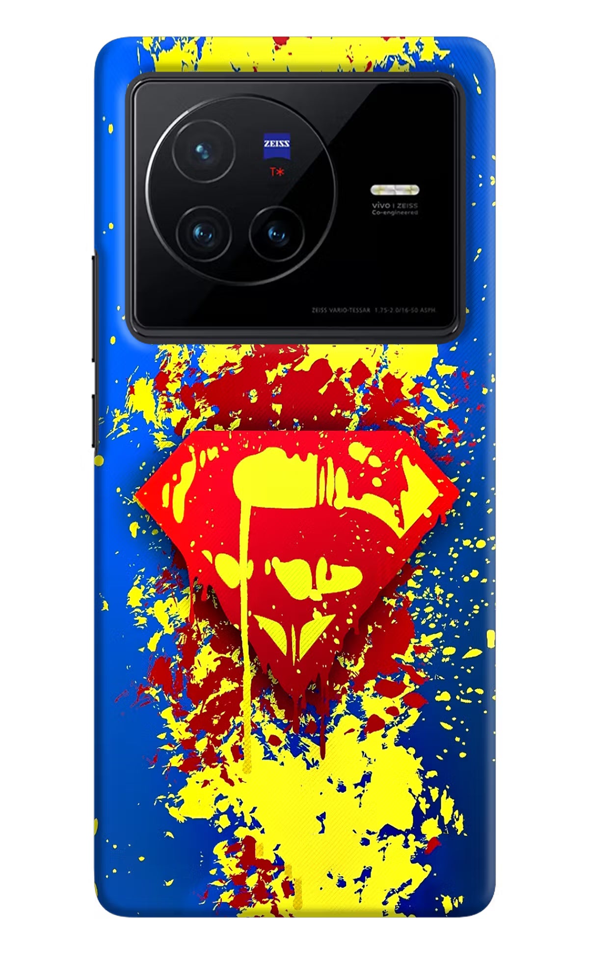 Superman logo Vivo X80 Hard Case Back Cover by Casekaro