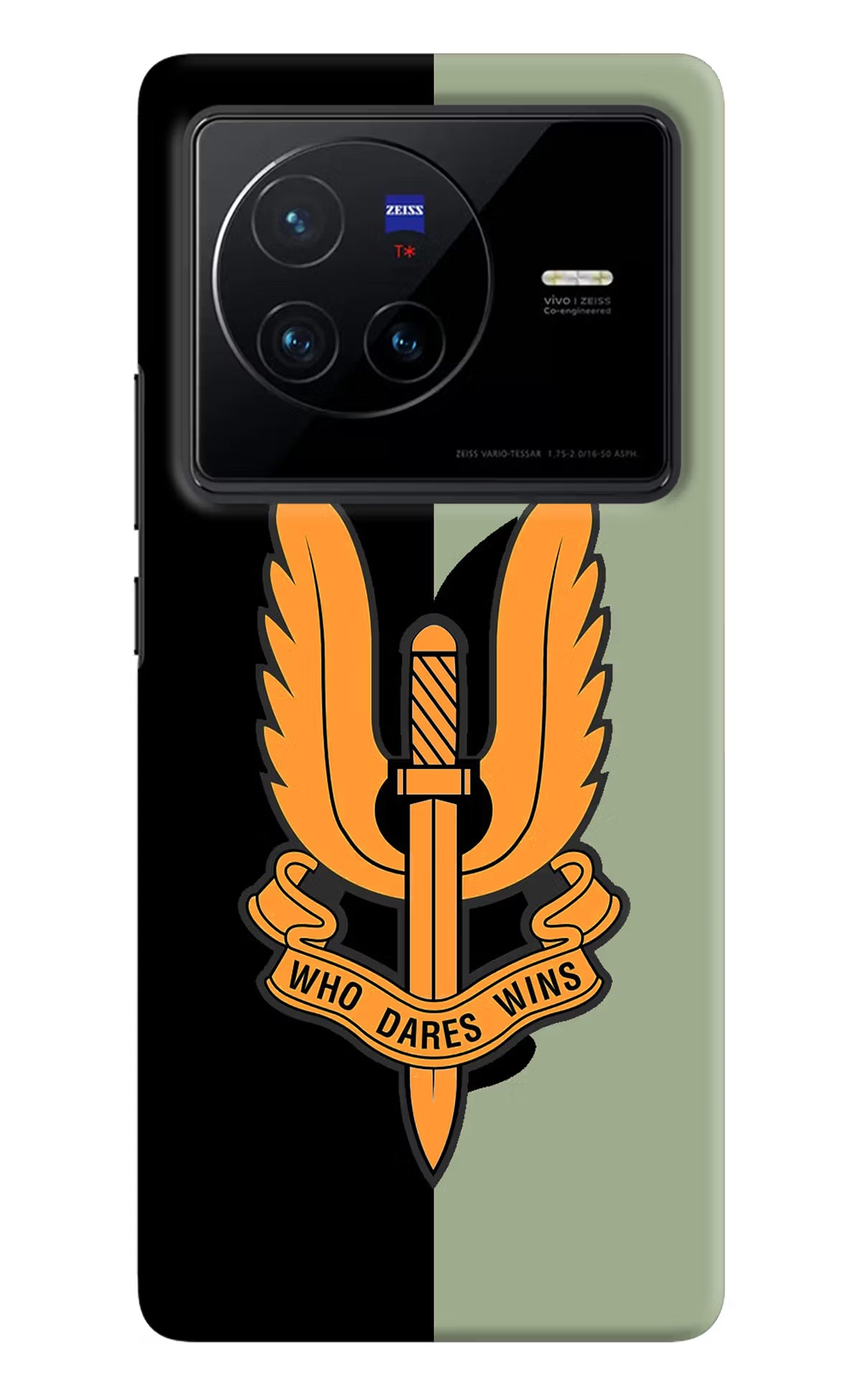 Balidan Logo Vivo X80 Hard Case Back Cover by Casekaro