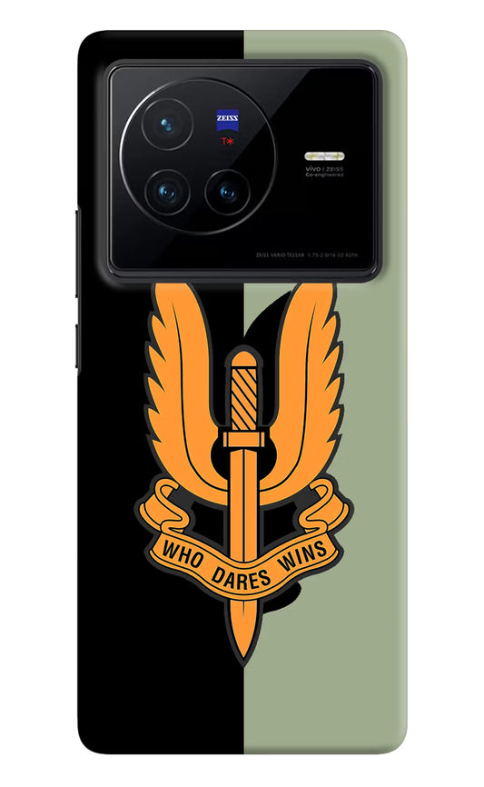 Balidan Logo Vivo X80 Hard Case Back Cover by Casekaro