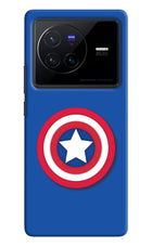 Shield Vivo X80 Hard Case Back Cover by Casekaro