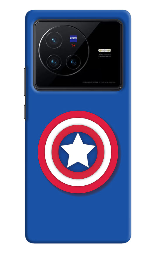 Shield Vivo X80 Hard Case Back Cover by Casekaro