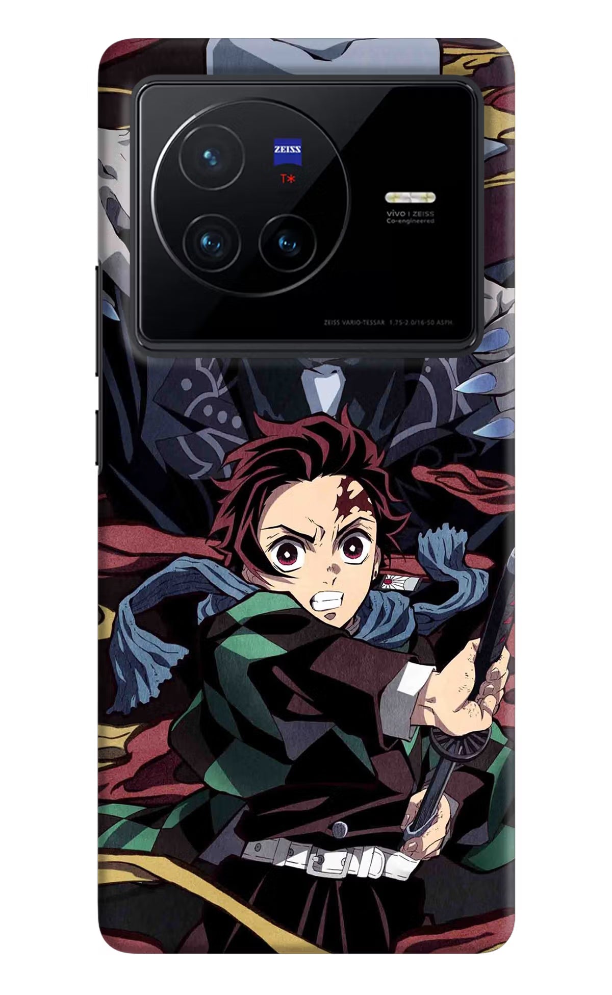 Demon Slayer Vivo X80 Hard Case Back Cover by Casekaro
