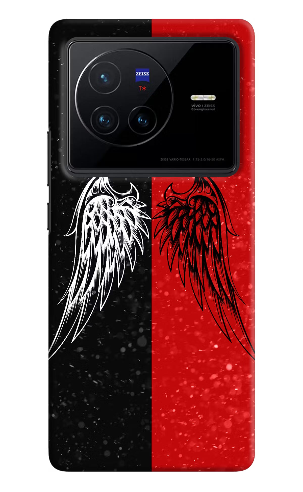 Wings Vivo X80 Hard Case Back Cover by Casekaro