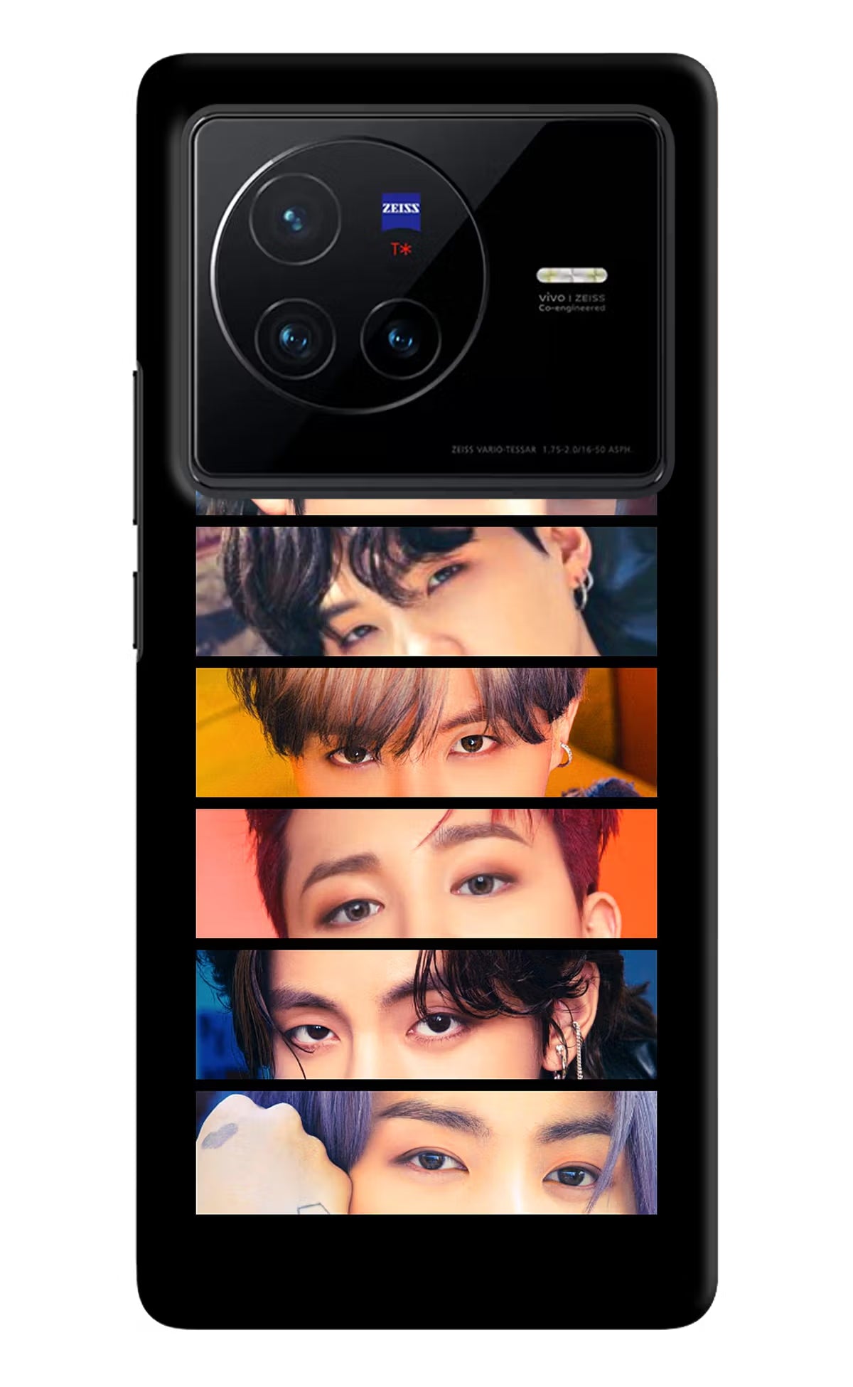 BTS Eyes Vivo X80 Hard Case Back Cover by Casekaro