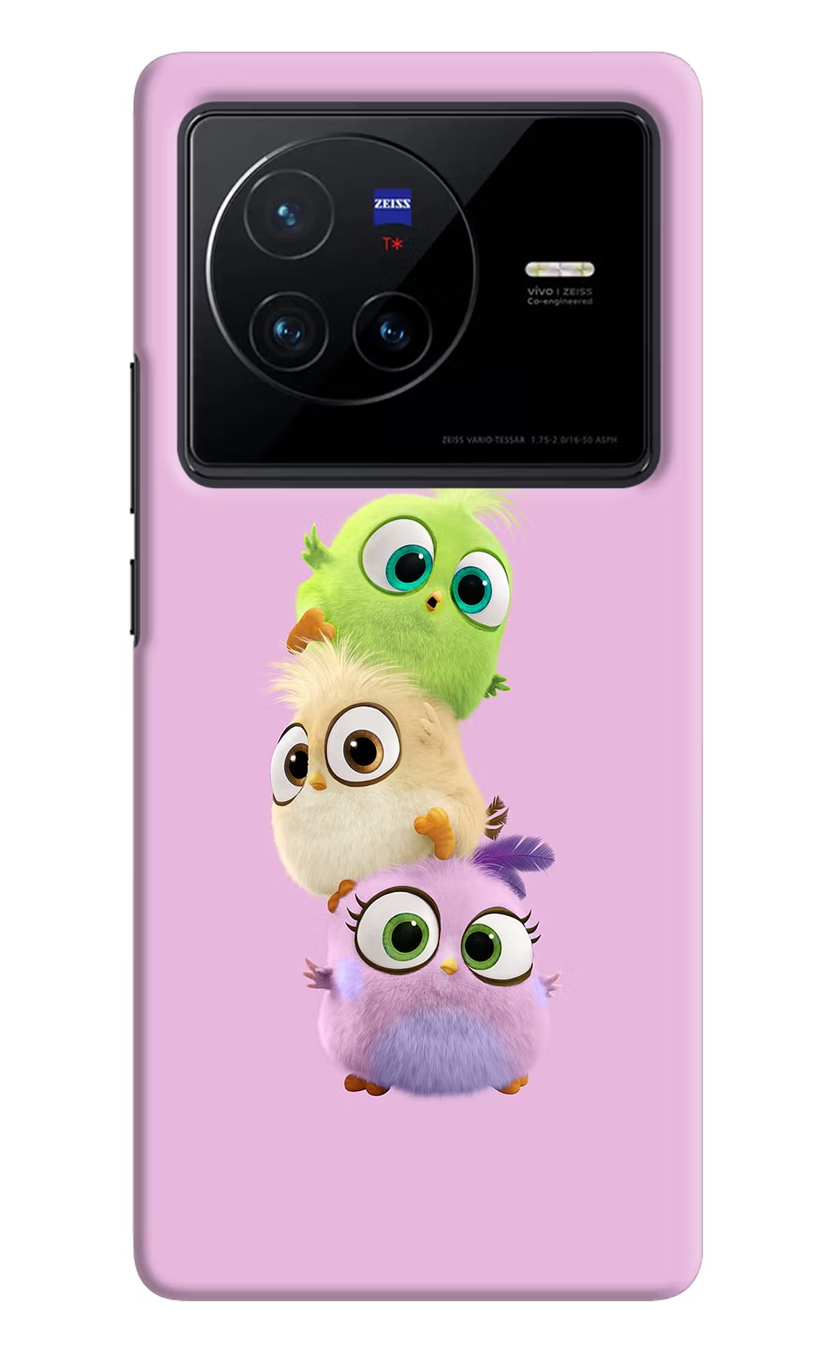 Cute Little Birds Vivo X80 Hard Case Back Cover by Casekaro