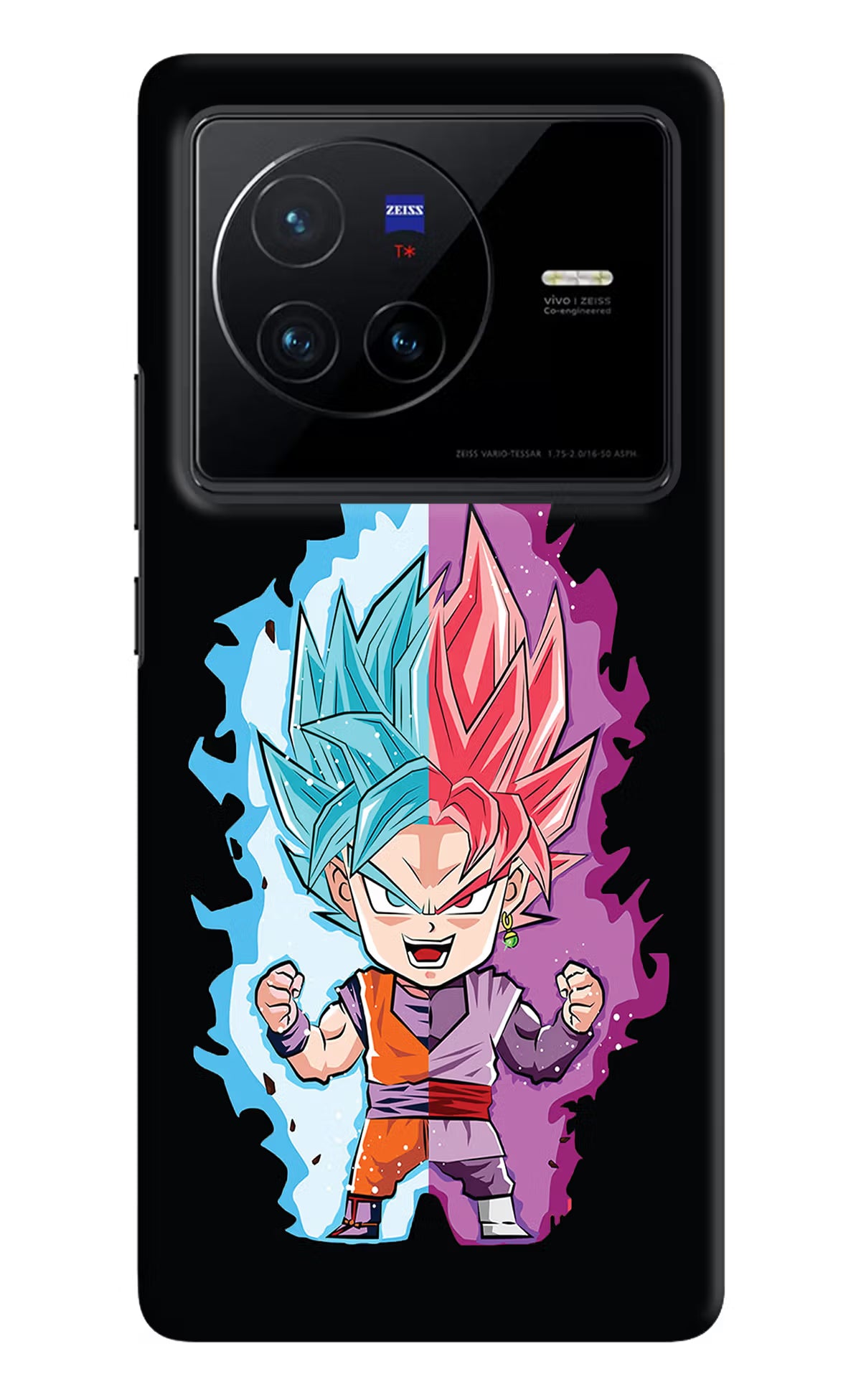 Chota Goku Vivo X80 Hard Case Back Cover by Casekaro