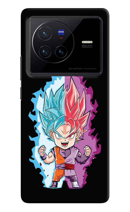 Chota Goku Vivo X80 Hard Case Back Cover by Casekaro