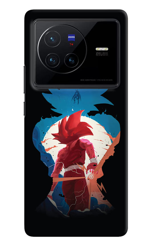 Goku Vivo X80 Hard Case Back Cover by Casekaro