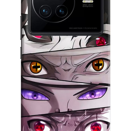Naruto Anime Vivo X80 Hard Case Back Cover by Casekaro