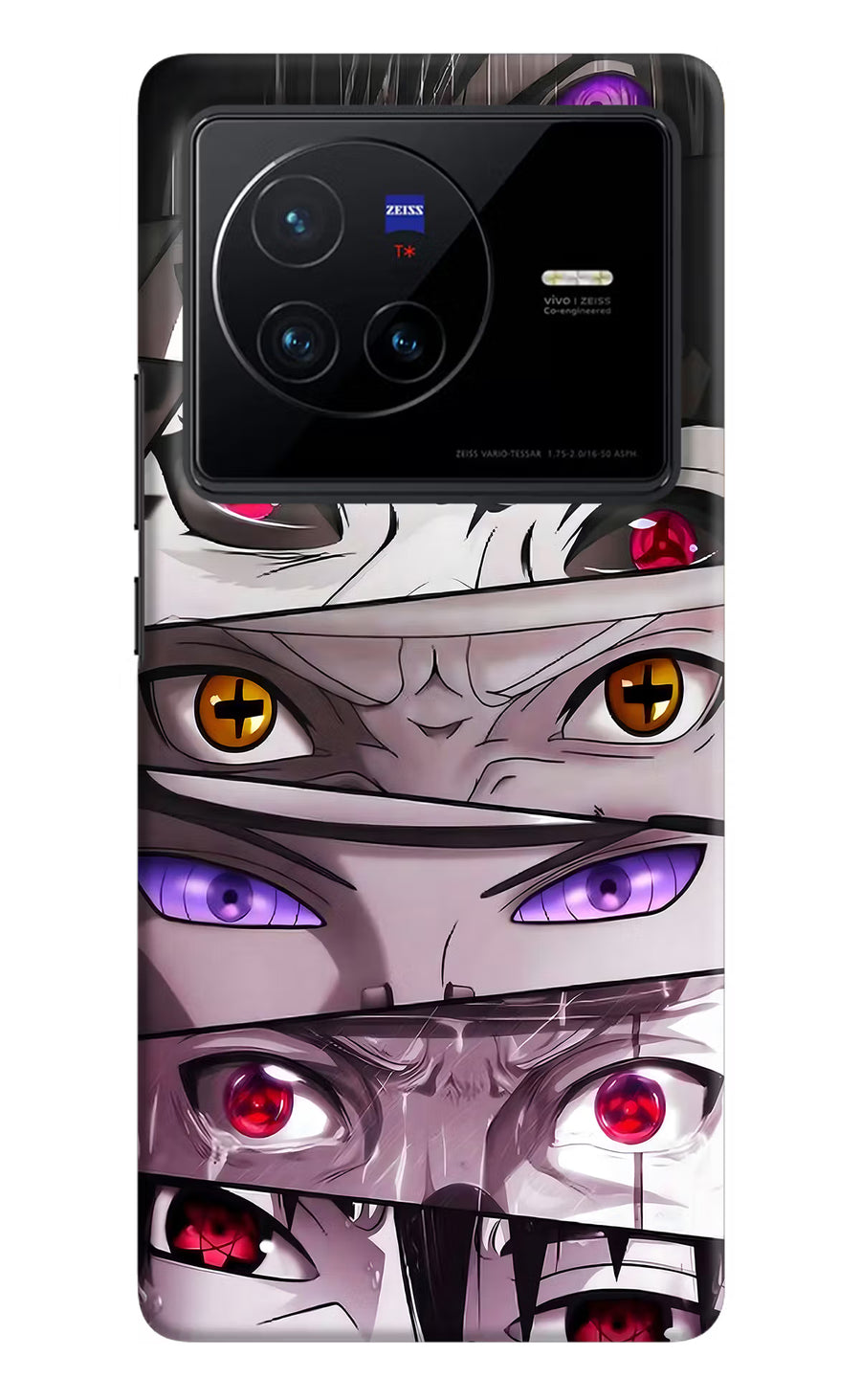 Naruto Anime Vivo X80 Back Cover, Hard case