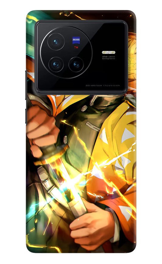 Demon Slayer Vivo X80 Hard Case Back Cover by Casekaro